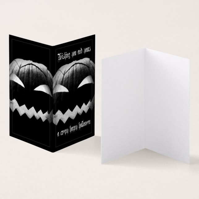 Vous et les vôtres un Halloween heureux effrayant (Inside and Outside)