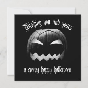 Vous et les vôtres un Halloween heureux effrayant