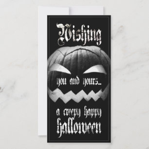 Vous et les vôtres un Halloween heureux et effraya