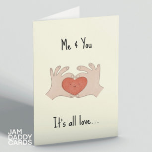 Vous et moi... Carte Valentine