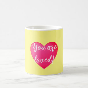Vous êtes adoré Mug Jaune