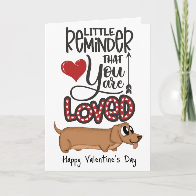 Vous êtes aimé... Une Saint-Valentin de la carte d (Devant)