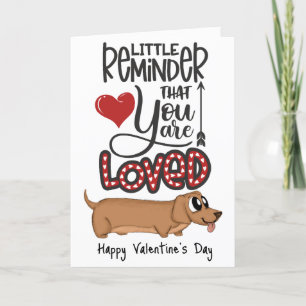 Vous êtes aimé...Une Saint-Valentin de la carte du