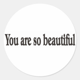 Vous êtes bel autocollant