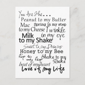 Vous êtes... Carte postale