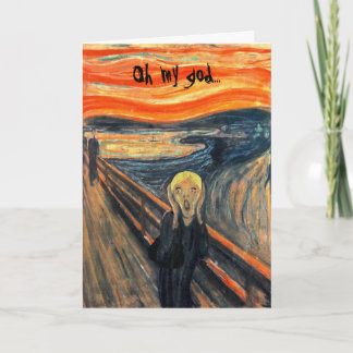 "Vous êtes combien vieux ?" Carte (de blonde)