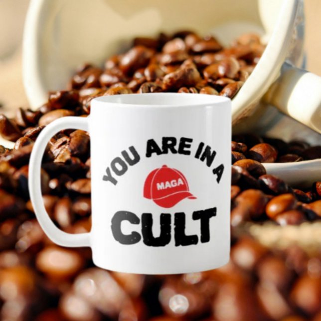Vous Êtes Dans Un Culte ! | Mug classique anti-MAG (Créateur téléchargé)