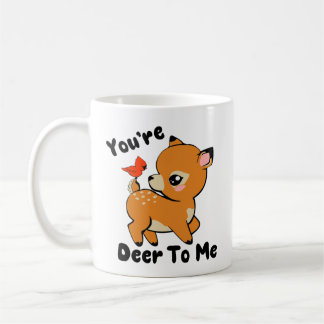 Vous êtes Deer To Me Mug - Femme Deer Homme Bird