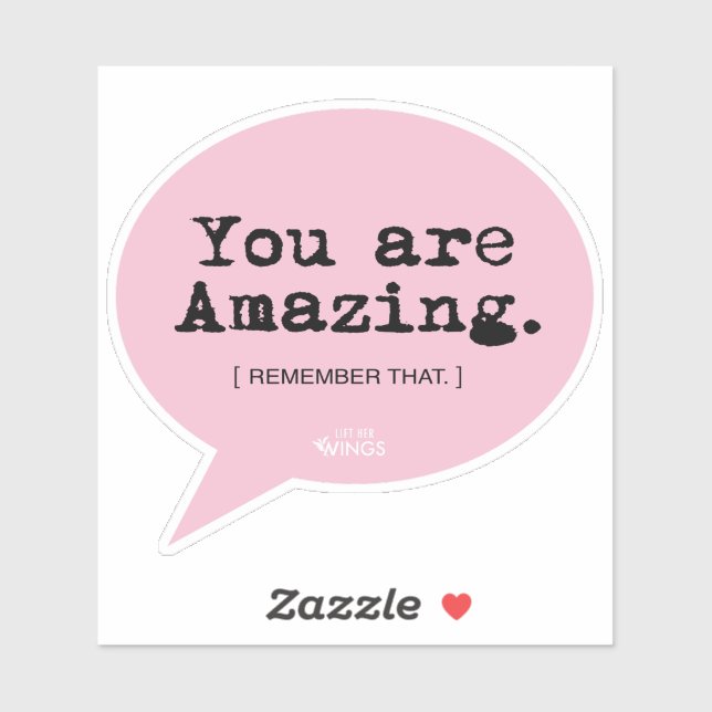 Vous Êtes Extraordinaire - Sticker D'Affirmation (Feuille)