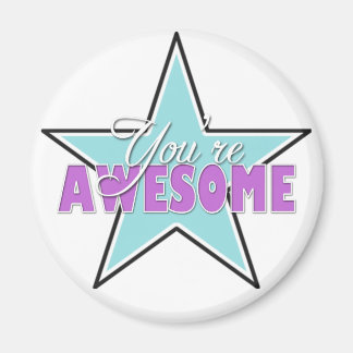 Vous êtes fantastique - Magnets Blue & Purple Star