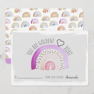 Vous Êtes Golden Rainbow Valentines Classroom