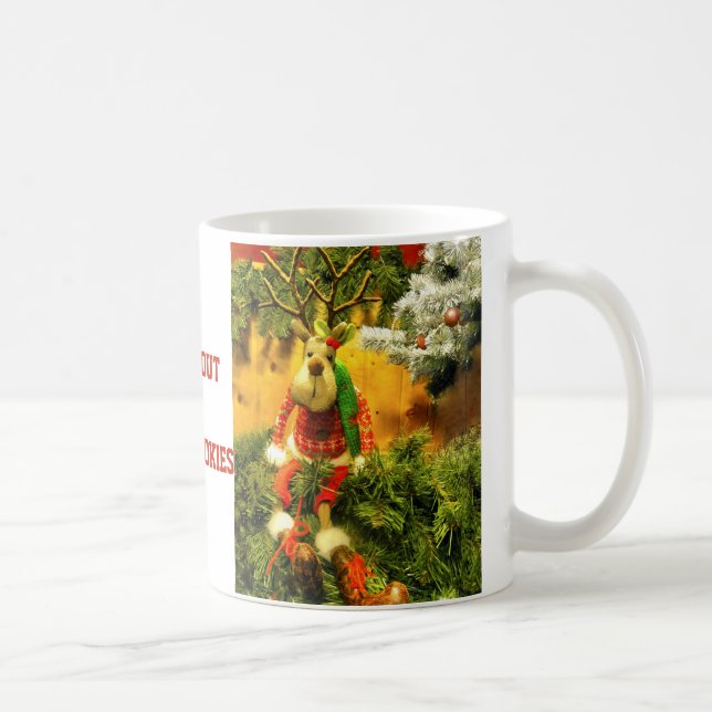 Vous êtes hors de tasse de lait et de renne de (Droite)