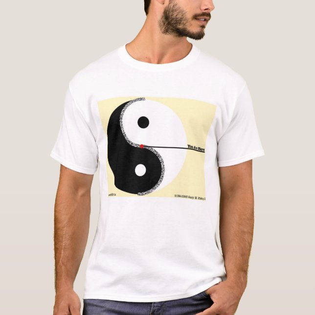 Vous êtes ici T-shirt (Devant)