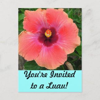Vous êtes invité à Luau ! Invitation