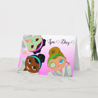 Vous êtes invité à une invitation de jour Spa