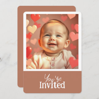 Vous êtes invité Ajouter une invitation photo et t