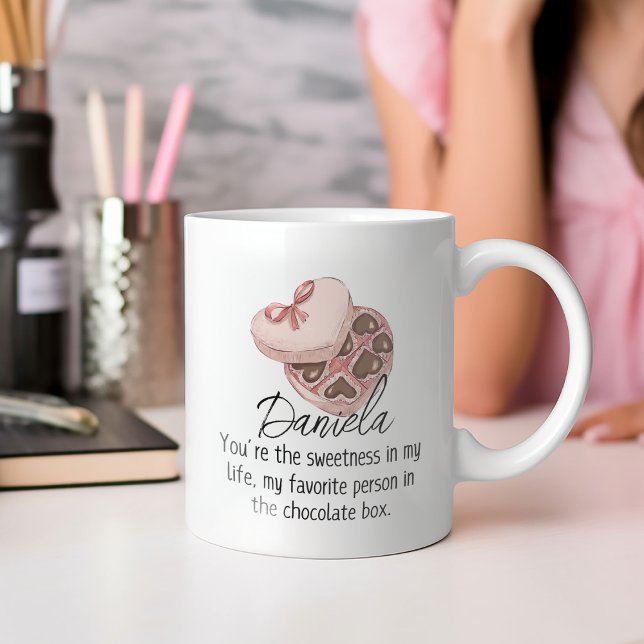 Vous êtes la douceur dans ma vie - Mug à café cade (Créateur téléchargé)