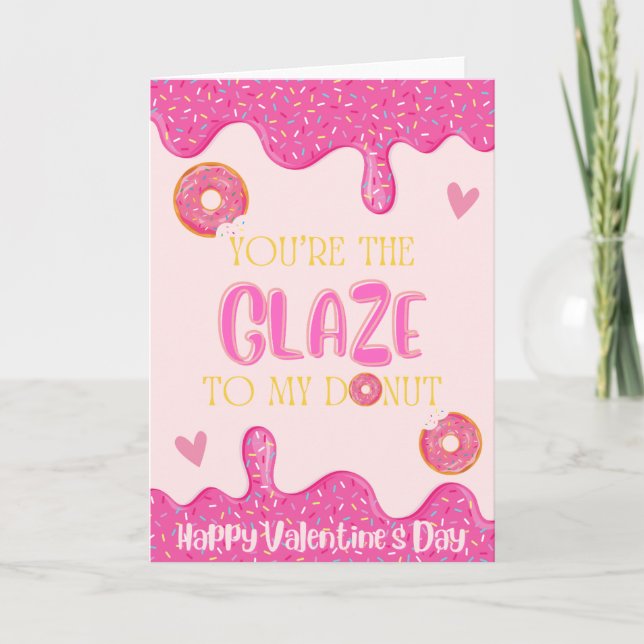 Vous êtes la gloire de ma carte Saint Valentin (Devant)