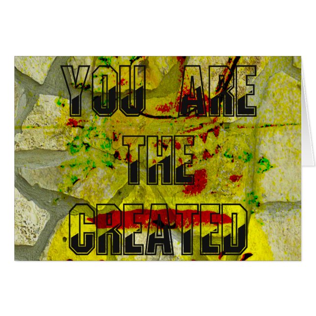 Vous êtes la promesse créée. Personnaliser (Devant horizontal)