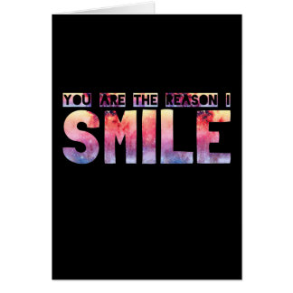 Vous Êtes La Raison Pour Laquelle Je Souriez