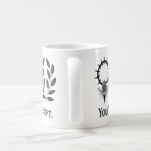 Vous êtes la Reine de ma Crypte Mug Boue gothiqu
