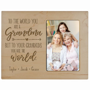 Vous êtes le cadre d'image de l'érable de grand-