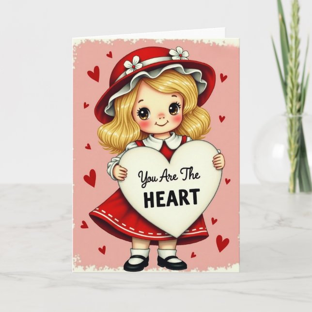 Vous êtes le cœur Carte de la Saint-Valentin (Devant)