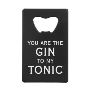 Vous êtes le gin pour ma typographie élégante toni