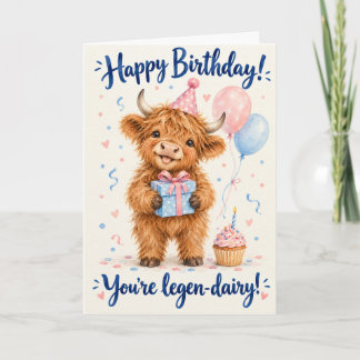 Vous êtes Legen-Laitier ! Carte d'anniversaire de
