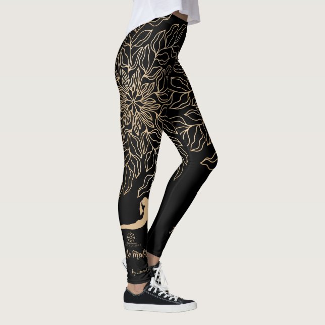 Vous êtes Leggings de paix par Oomsuum Relaxation (Droite)