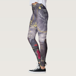 Vous êtes Leggings de Paix par Oomsuum Relaxation©