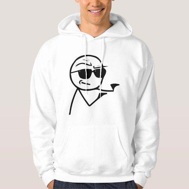 Vous êtes l'homme - sweat - shirt à capuche (Devant)