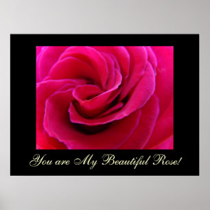 Vous êtes ma belle rose ! impressions artistiques