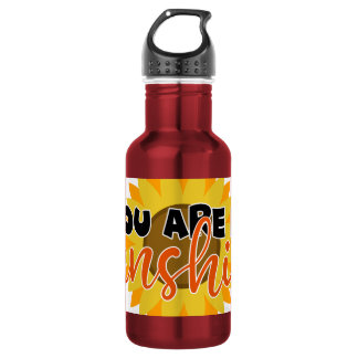 Vous êtes ma bouteille d'eau Tournesol Sunshine
