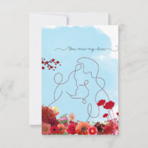 Vous êtes ma carte d'amour