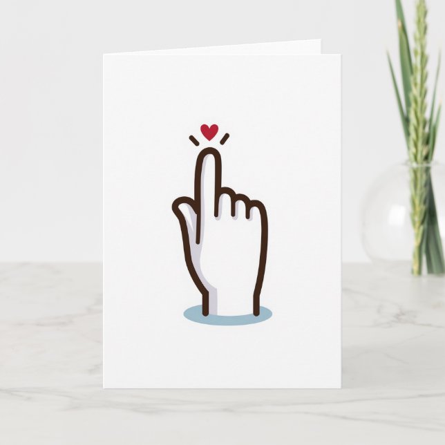 Vous êtes ma carte d'amour numéro 1 (Devant)