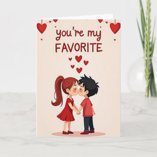 Vous êtes ma carte de coeurs préférée