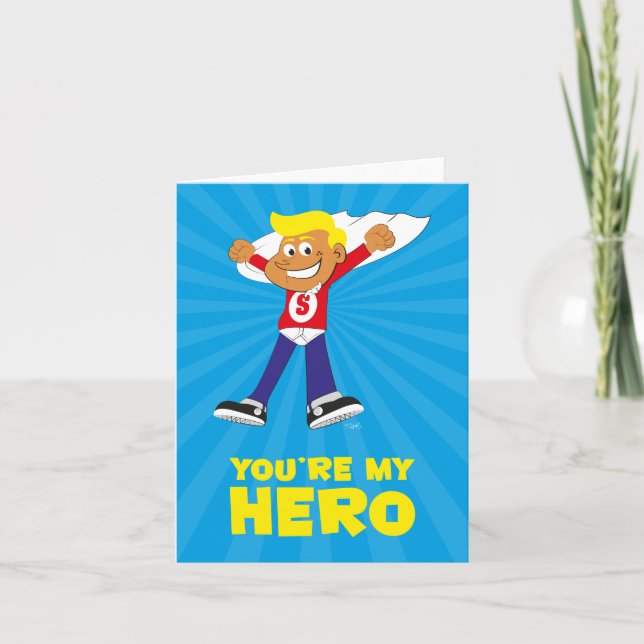 Vous êtes ma carte de héros (Devant)