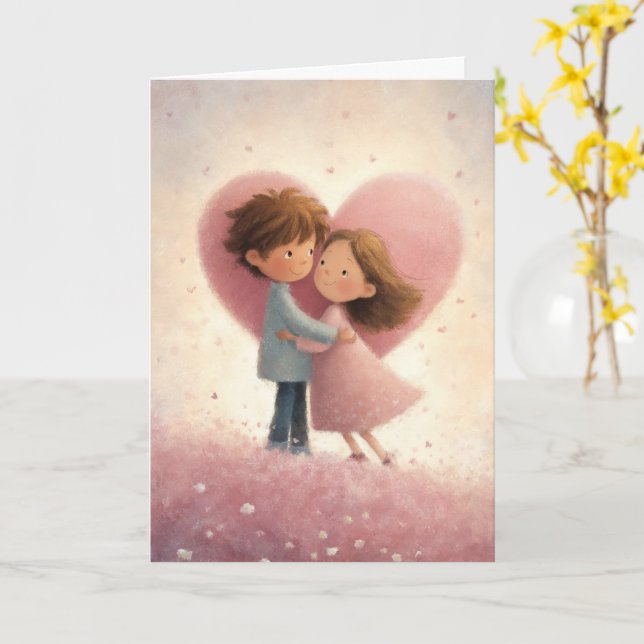 Vous êtes ma carte de la Saint-Valentin toujours (Fleur jaune)