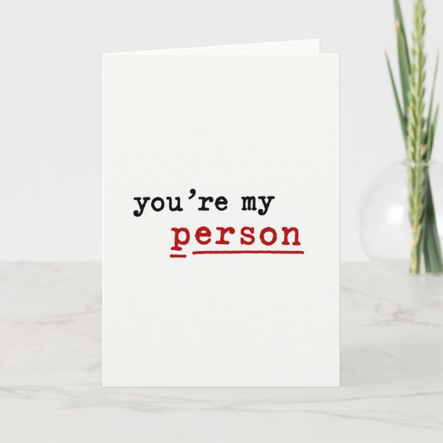 Vous êtes ma carte de meilleur ami (Devant)