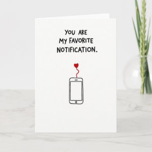 Vous êtes ma carte de notification préférée