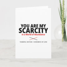 Vous êtes ma carte de rareté Cadeau romantique