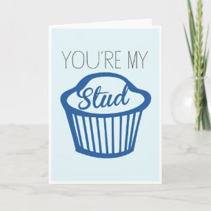 Vous êtes ma carte muffin Stud