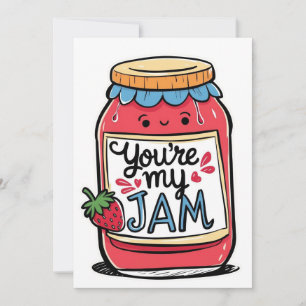 Vous êtes ma carte personnalisée de confiture