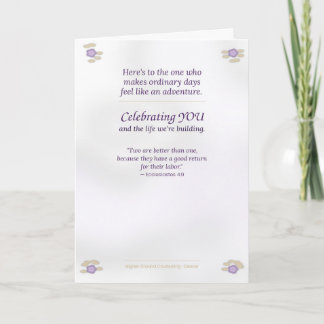 Vous êtes ma personne — Carte de vœux d'anniversai