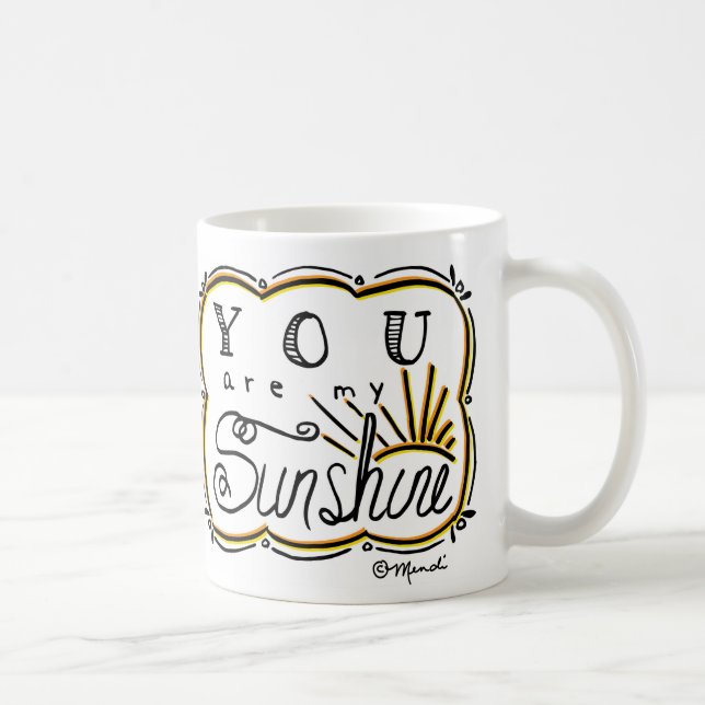 Vous êtes ma tasse de café blanc de soleil (Droite)