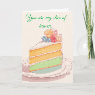 Vous êtes ma tranche de la carte de vacances du ci