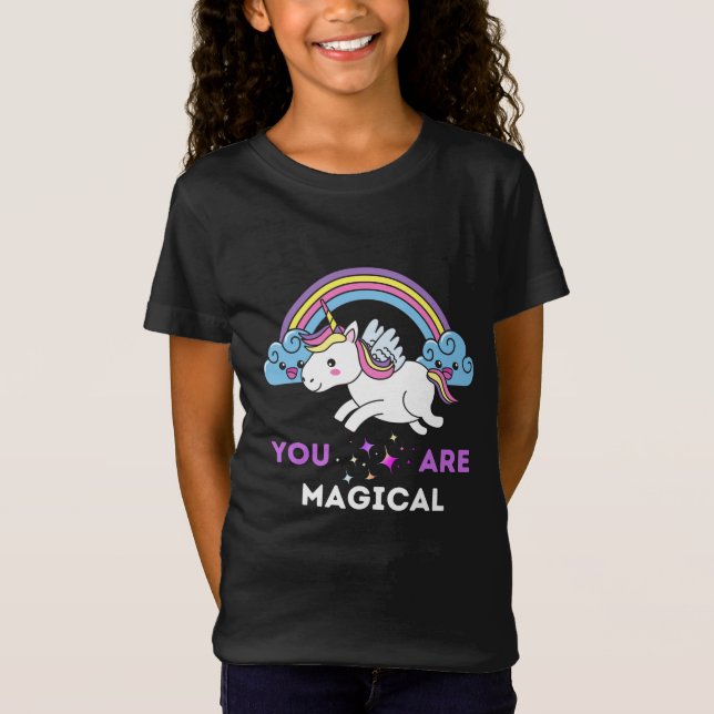 Vous Êtes Magique Unicorn T-Shirt (Devant)