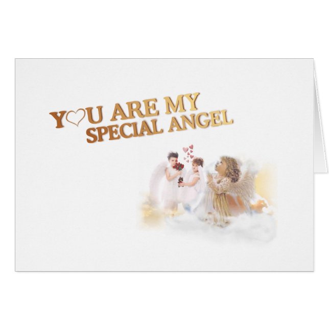 Vous êtes mon ange spécial - intérieur (Devant horizontal)