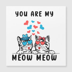 Vous êtes mon couple de chat Meow Meow pour la Sai